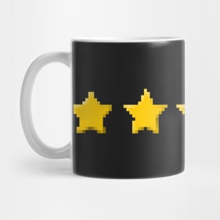 5 Gold star design Mug